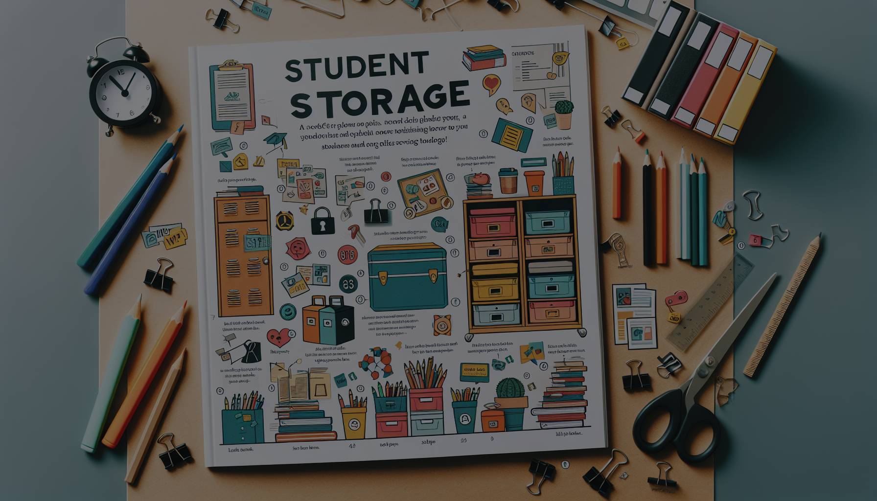 le guide ultime du stockage étudiant : sécurité, astuces et gain de place