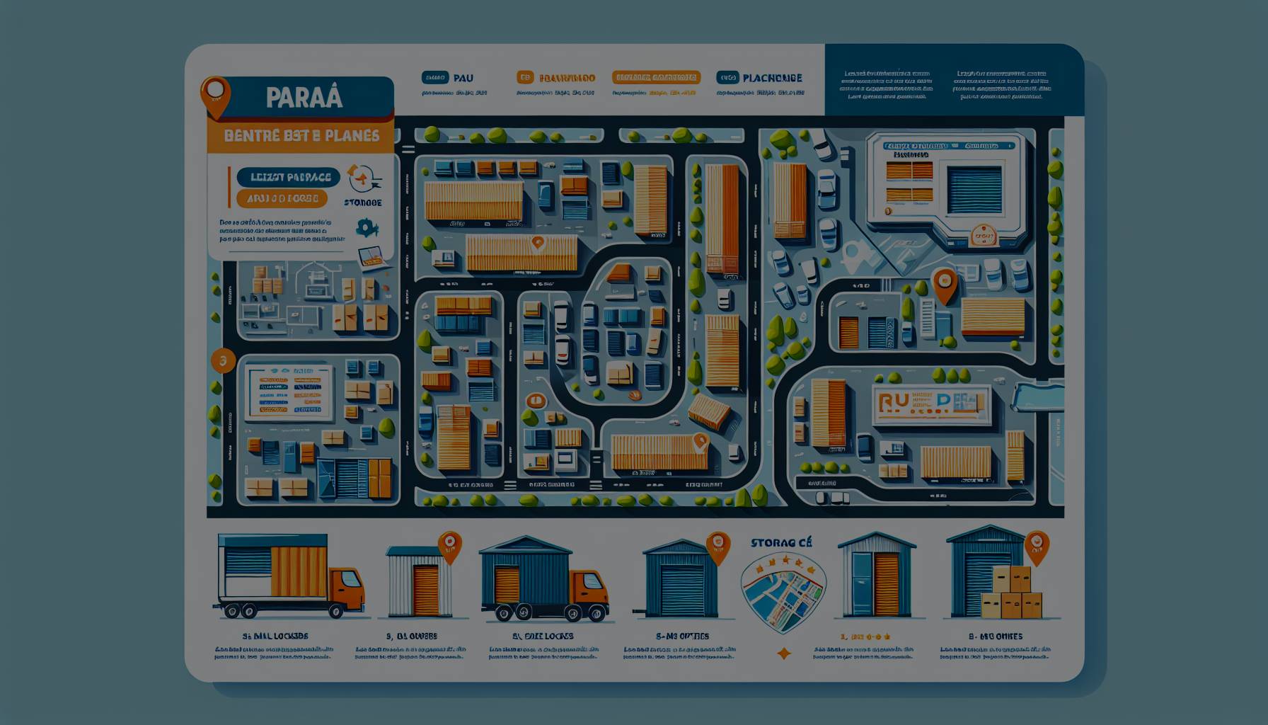 meilleurs plans pour louer un box de stockage à pau