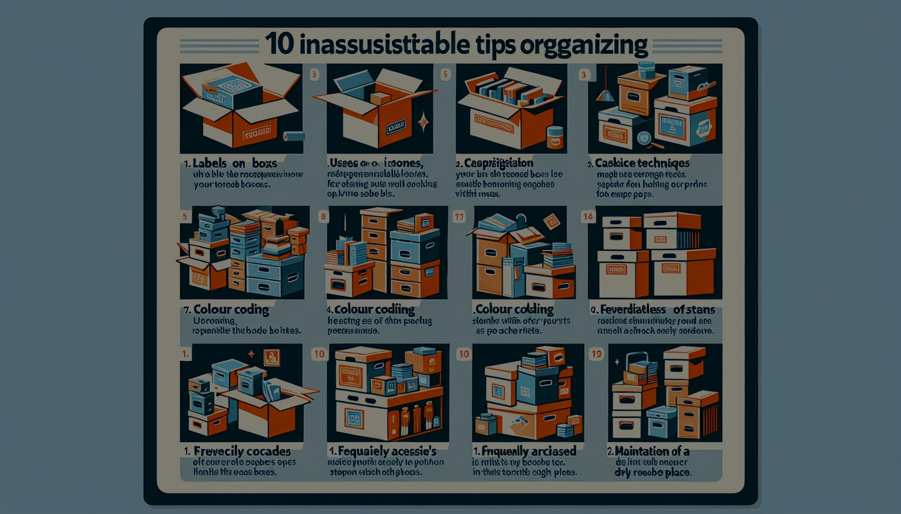 10 astuces incontournables pour organiser magistralement vos box de stockage de toutes tailles